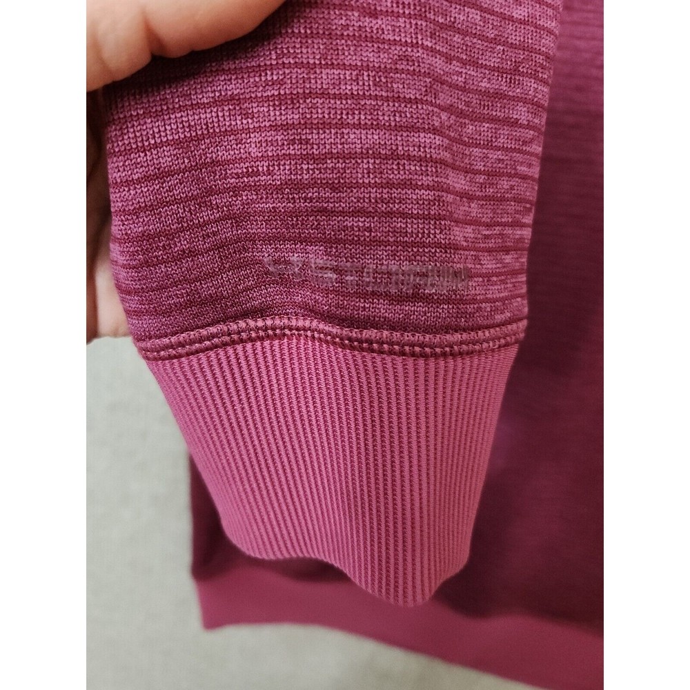 Under Armour Storm Coldgear Sweatshirt Mens L Mauve Long Sleeve Golf Fleece - Picture 2 of 9